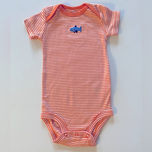 Carters Baby Boy 3 Piece Striped Bodysuit Set - Picture 10 of 11